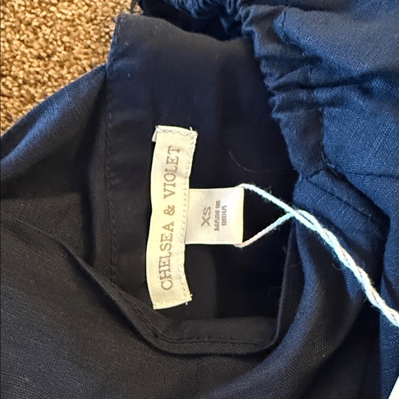 Women’s NWT New Chelsea & Violet black puff sleeve mini dress CUTE sz XS - Picture 3 of 4